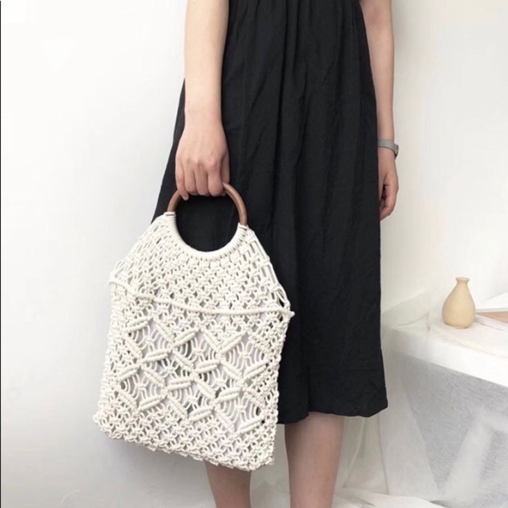 MACRAME HOBO BAG - Picture 4 of 7